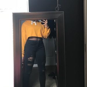 Forever 21 Cropped Hoodie